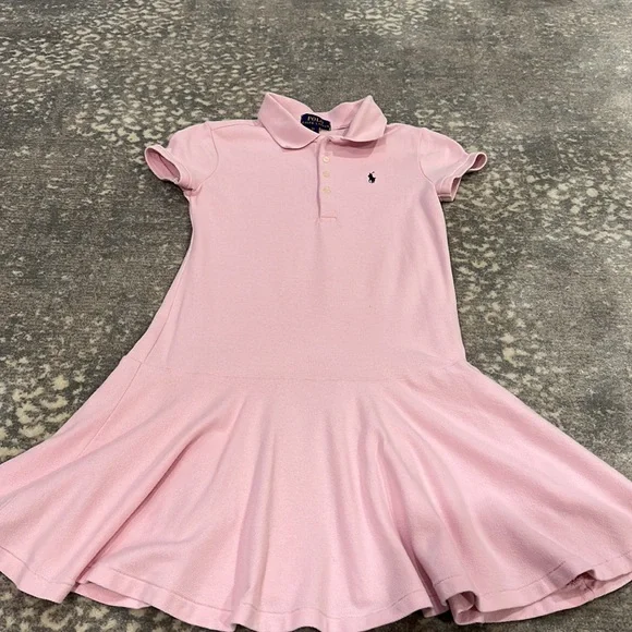 POLO RALPH LAUREN PINK KIDS DRESS SIZE 6X - Picture 7 of 7